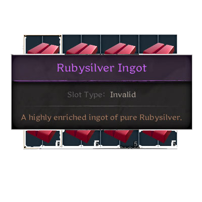 Rubysilver Ingot